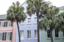 Rainbow Row Charleston